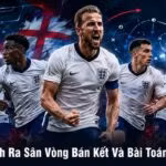 Đội hình Anh ra sân vòng bán kết